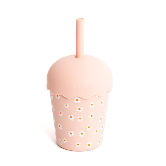 Mini Smoothie Cup - Pink Daisy