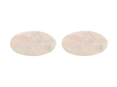 Rose Quartz Coasters - Set of 2