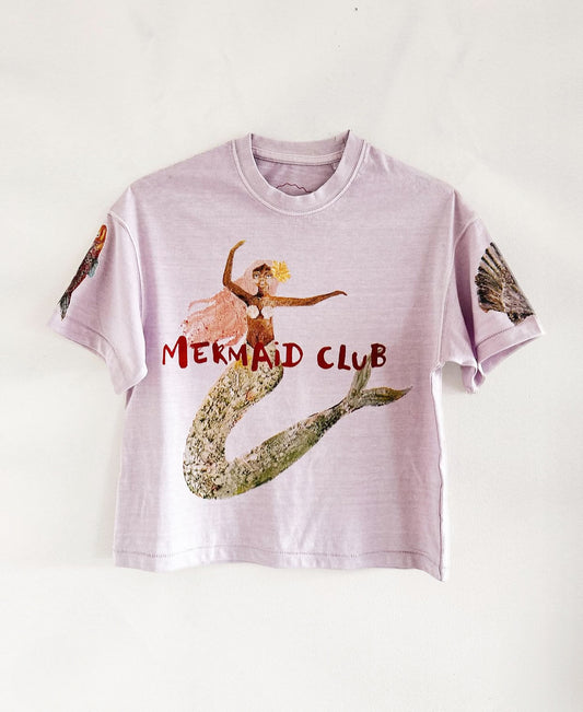 Mermaid Club Slouchy Tee - Kids