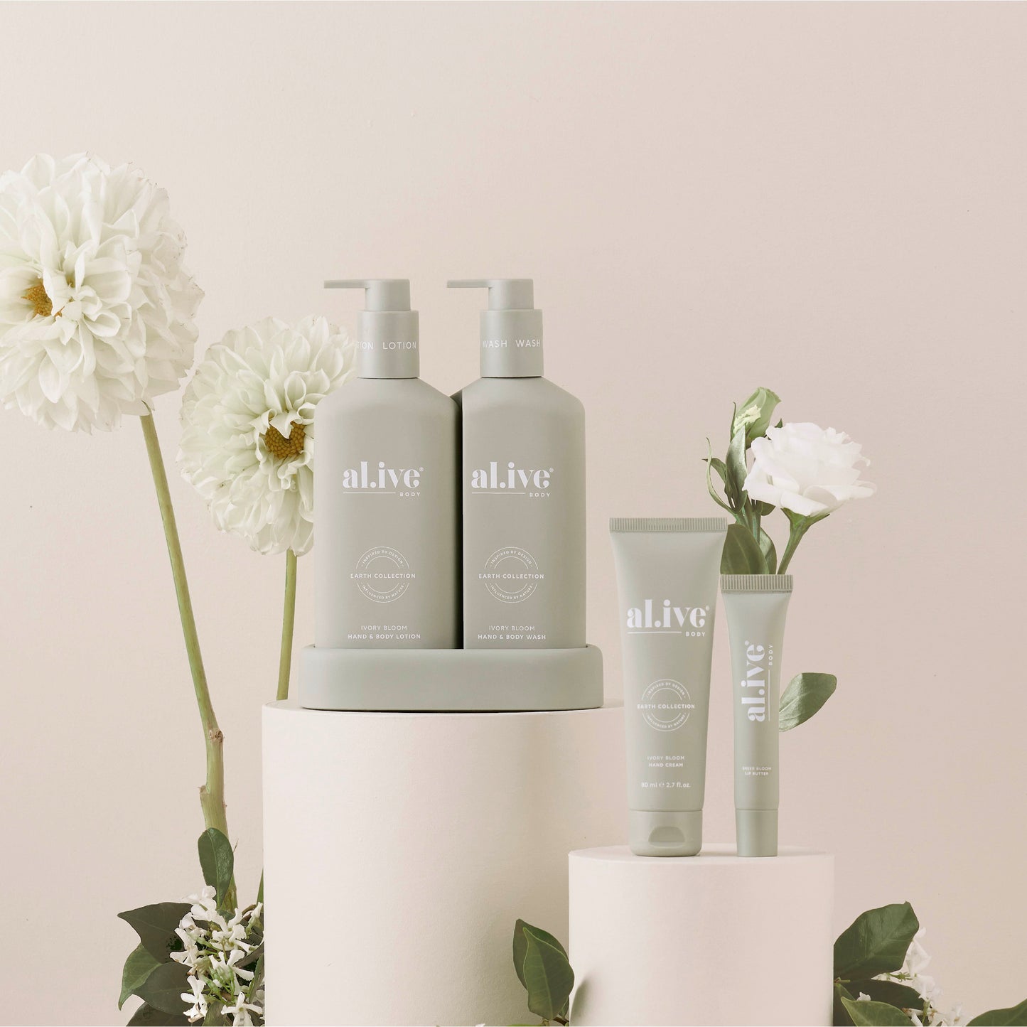 Al.ive Wash & Lotion Compact Duo - Ivory Bloom