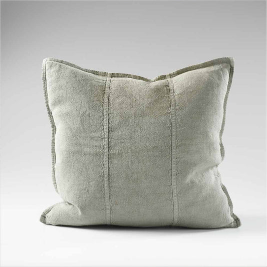 Luca Linen Cushion Pistachio - Large Square