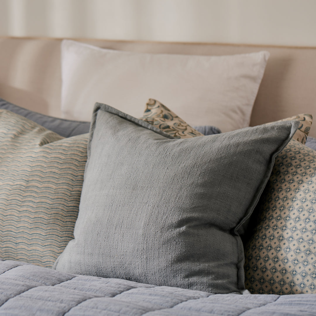 Lincoln Mist Blue Cushion