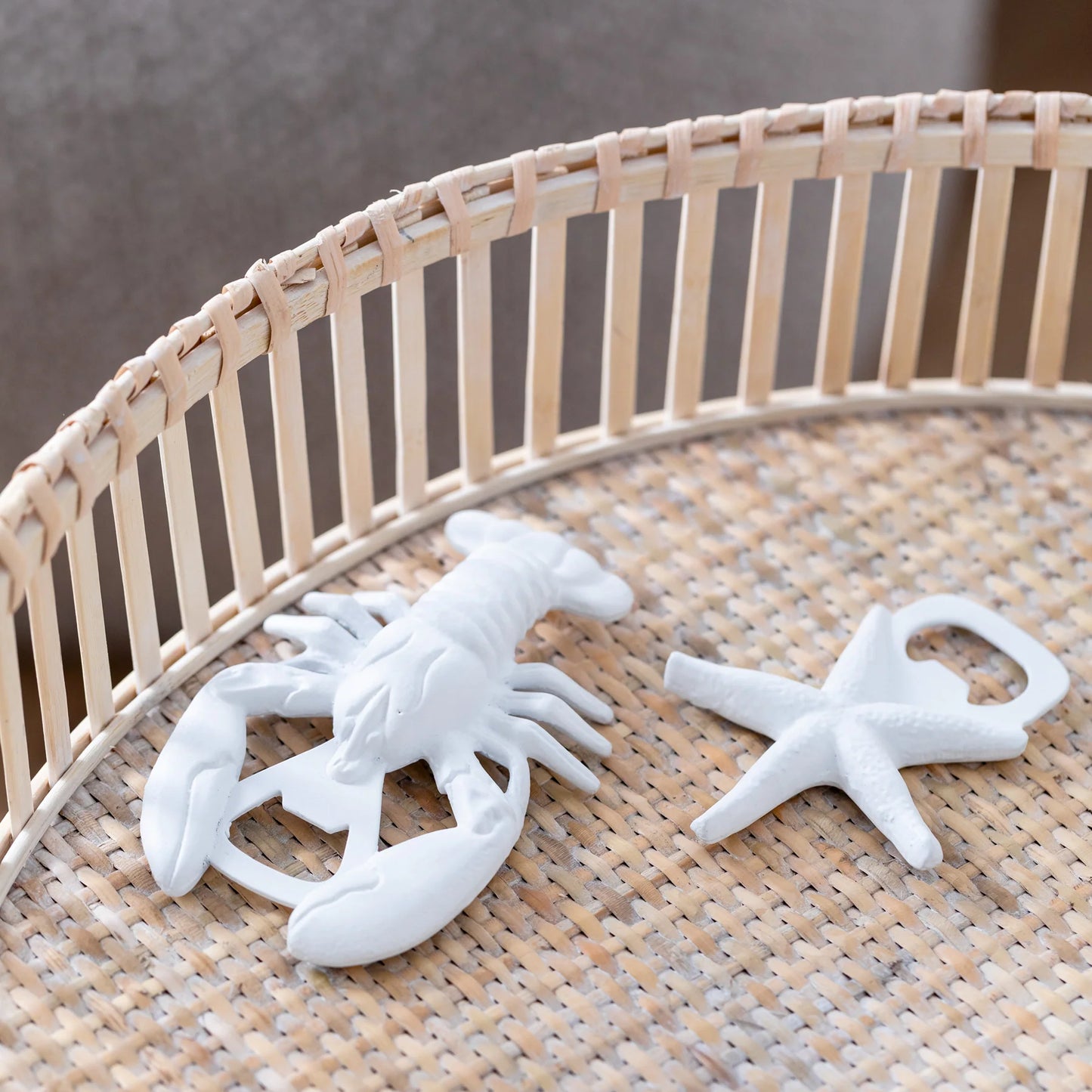 Starfish Bottle Opener White