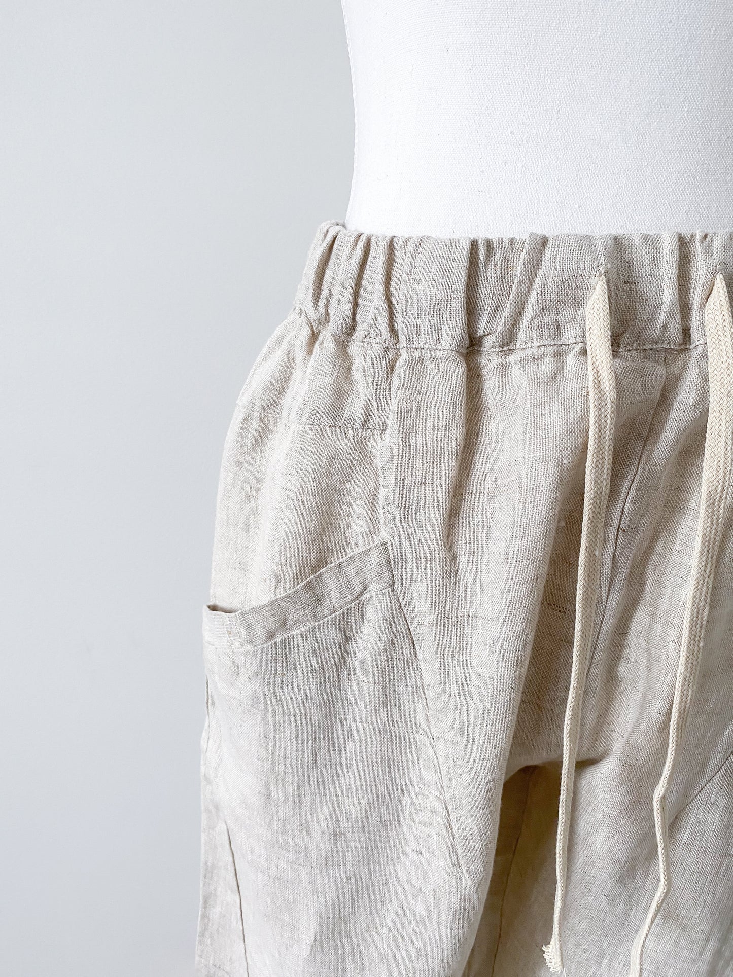Little Lies Luxe Pants - Natural