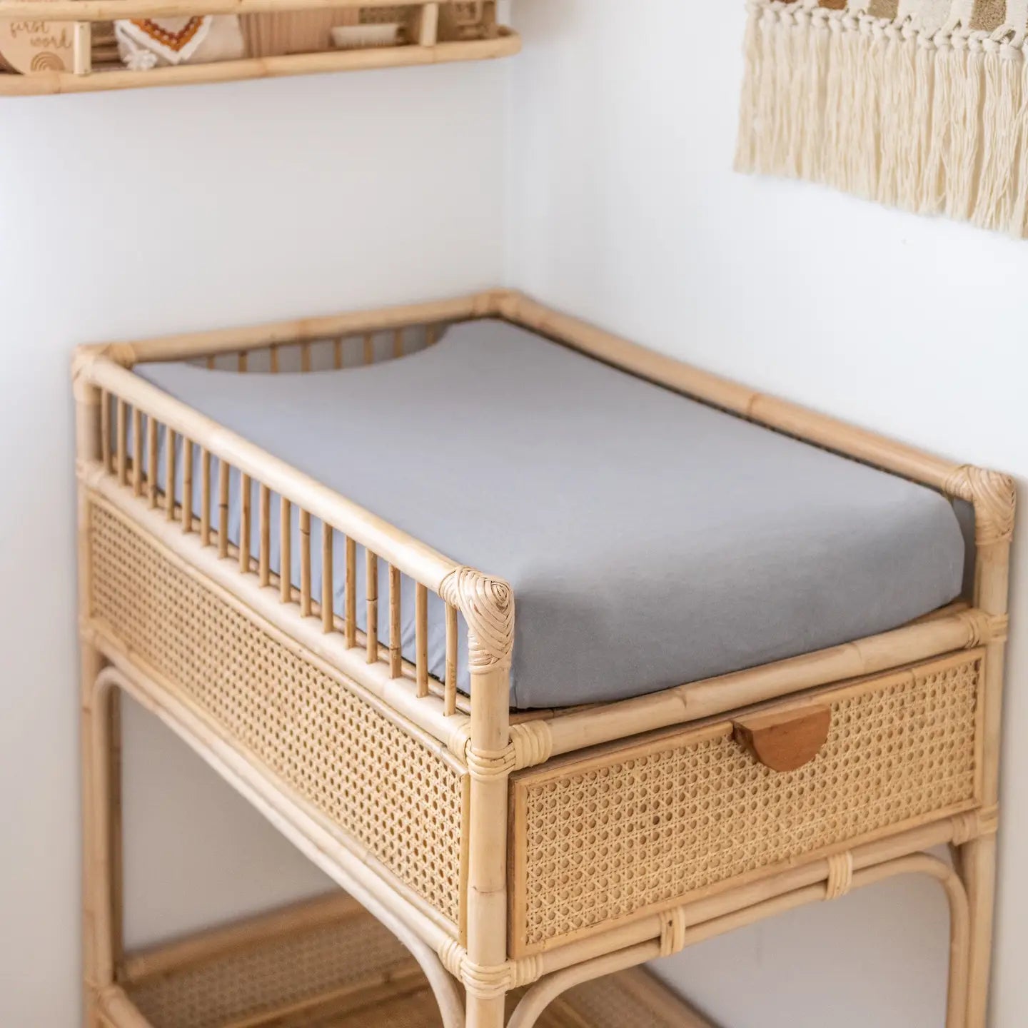 Organic Change Pad/Bassinet Sheet - Cloud