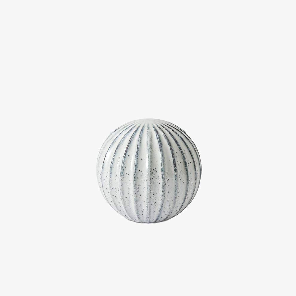 August Grey Decorative Ball