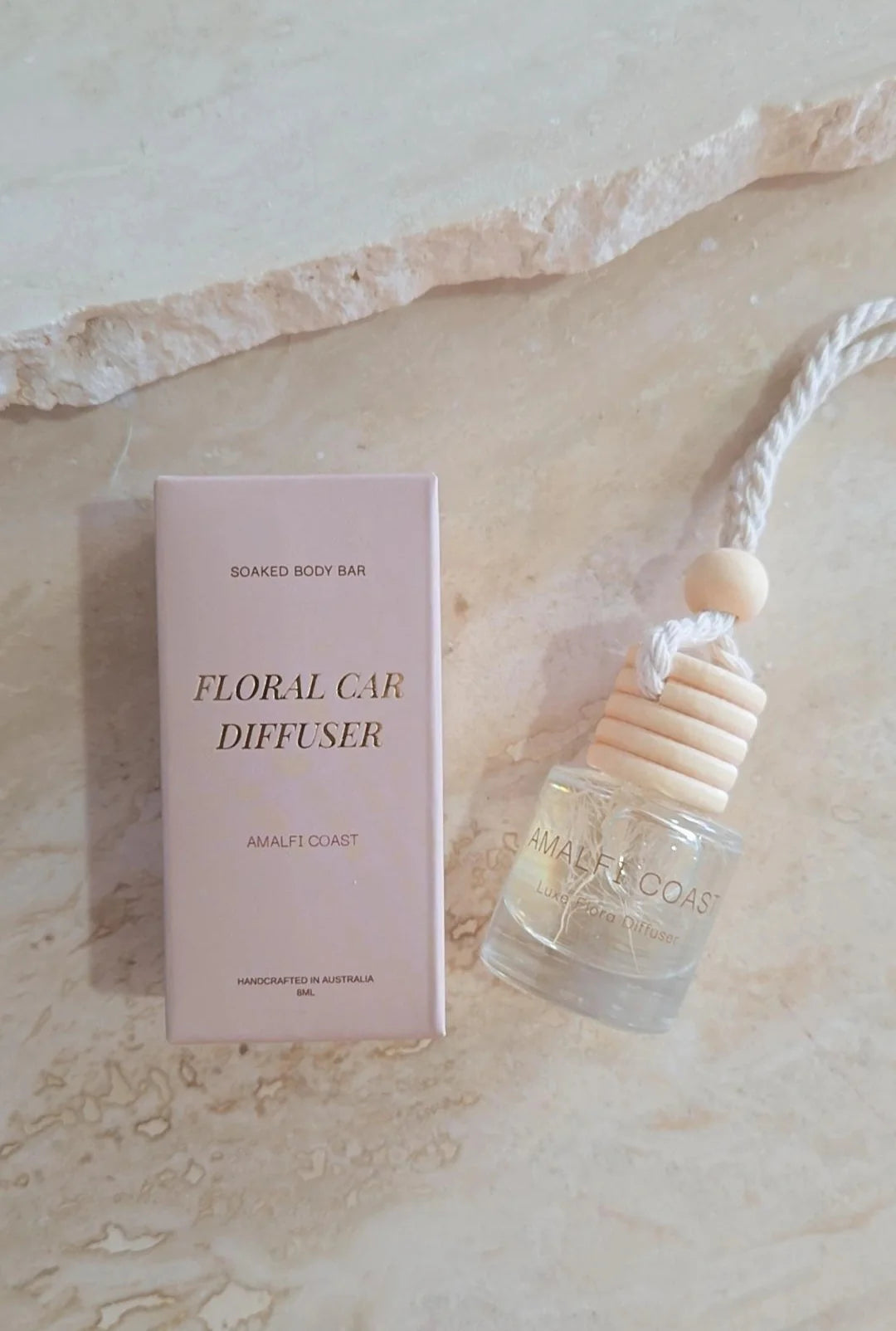 Floral Car Diffuser - Vanilla Dreams