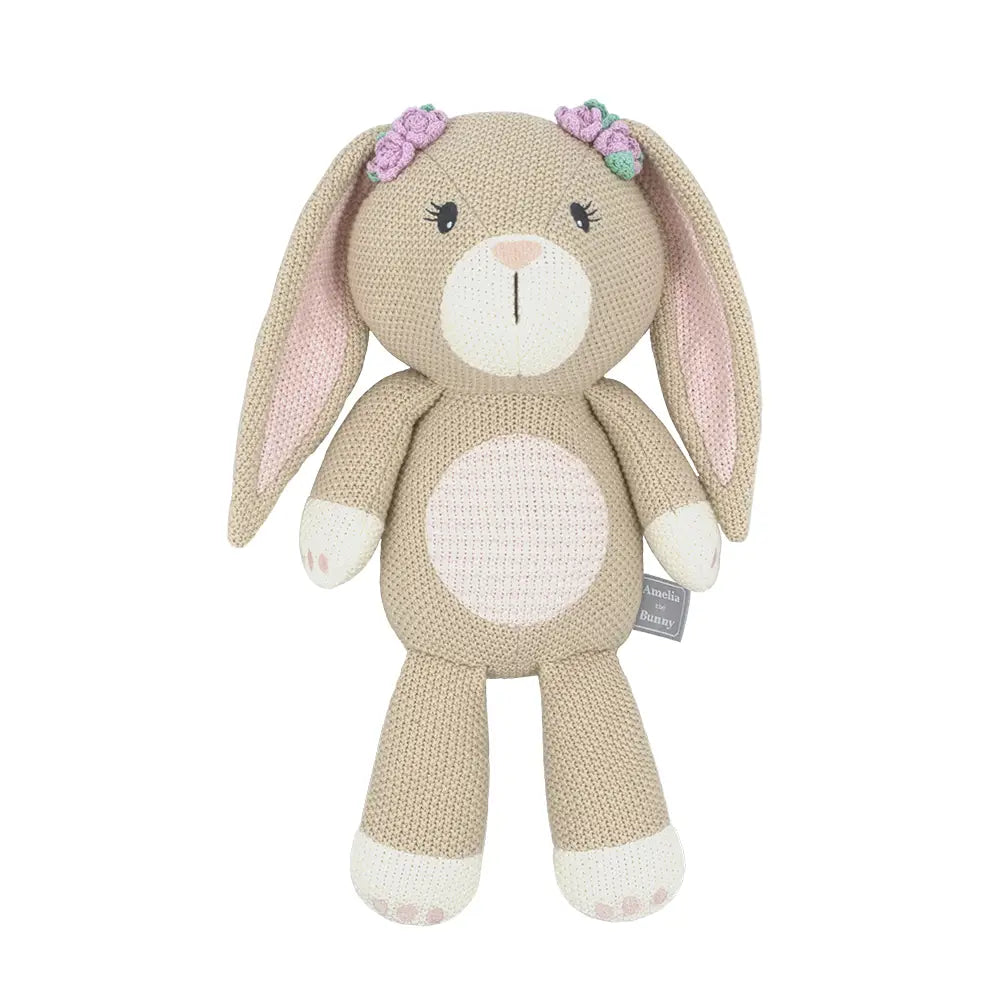 Amelia the Bunny Knitted Toy