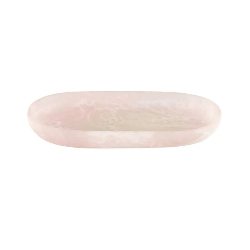 Kip Resin Oval Tray - Nude