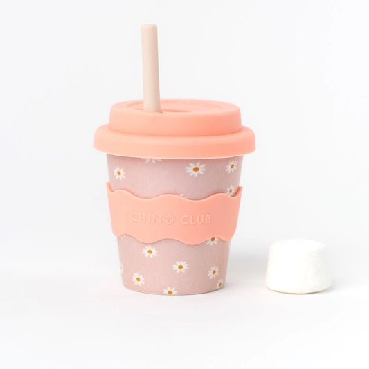 Babychino Cup - Pink Daisy