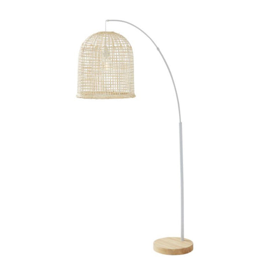 Weave Floor Lamp - Natural