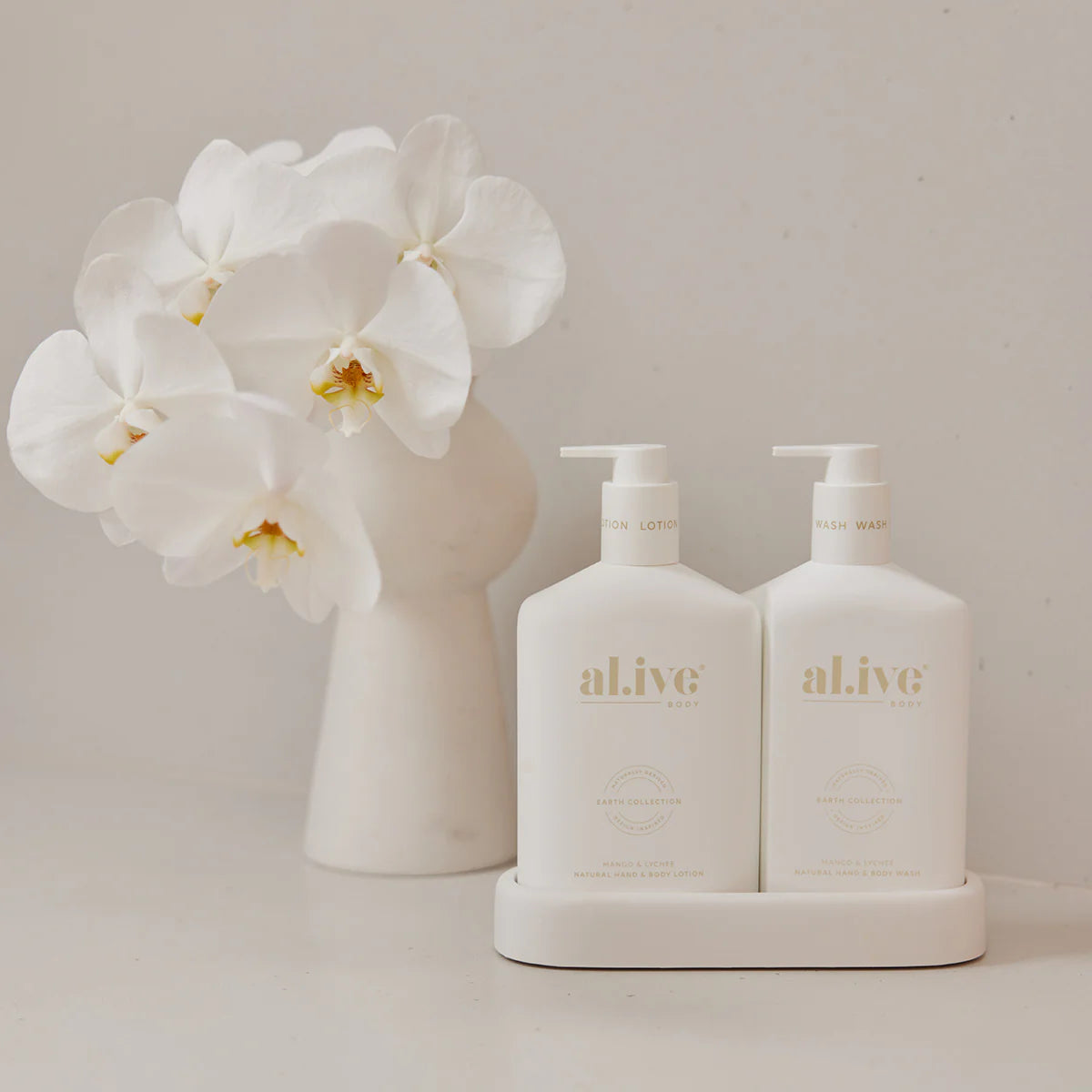 Al.ive Wash + Lotion Duo - Mango + Lychee