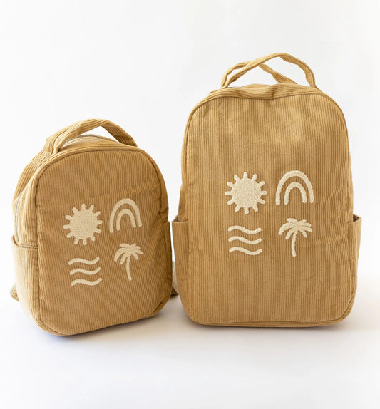 Mini Solstice Organic Backpack - Honey