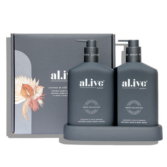 Al.ive Wash & Lotion Duo - Coconut & Wild Orange