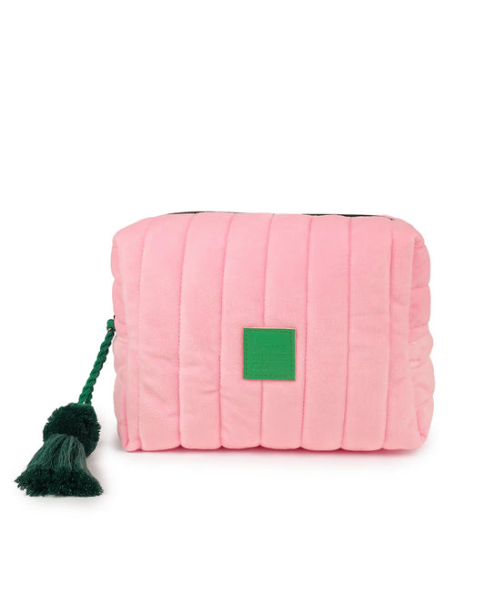 Cosmetic Case - Pink Velvet