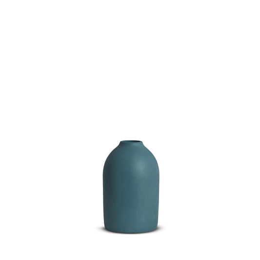 Cocoon Vase Small - Steel Blue