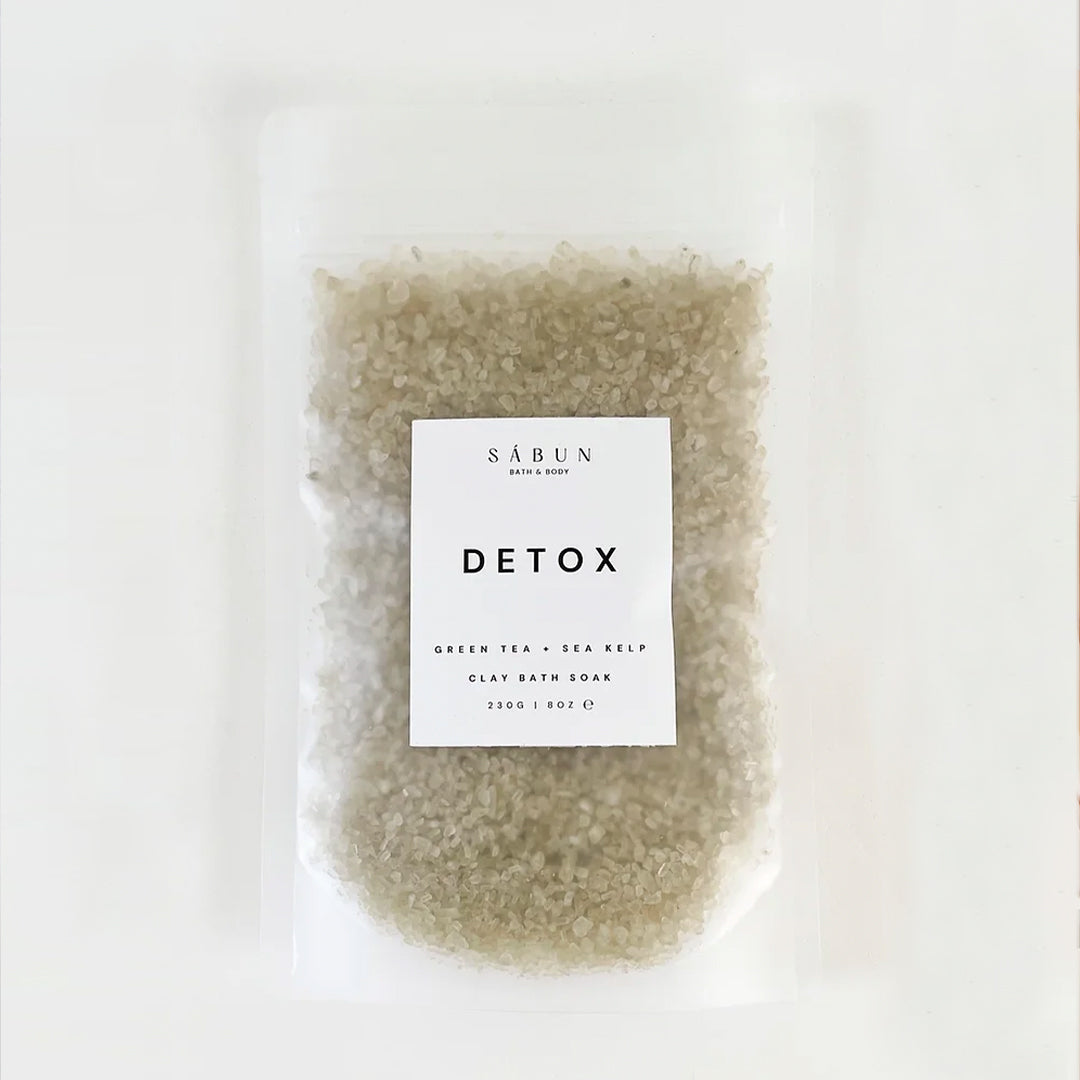 Detox Bath Soak - Green Tea & Sea Kelp - 230g Refill Bag