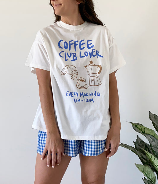 Coffee Club Lovers Tee - Pre Order