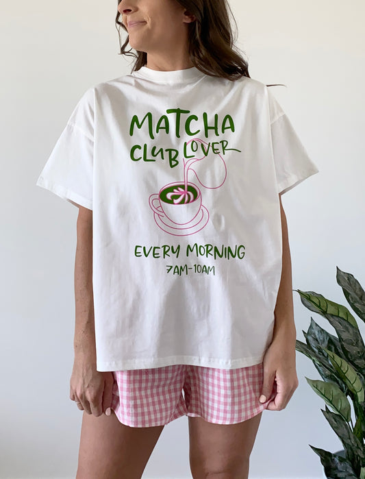 Matcha Club Lovers Tee