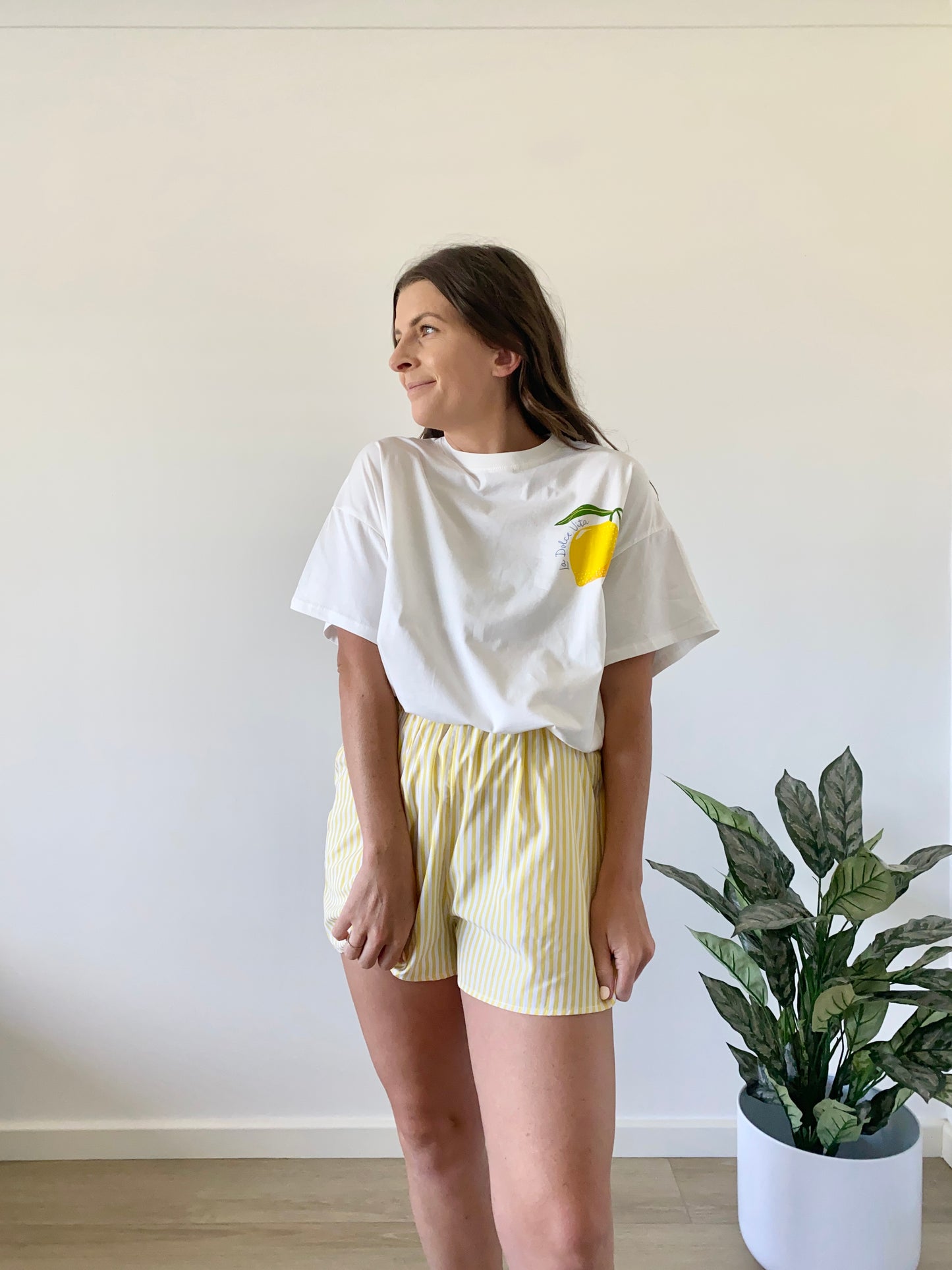 White Limoncello Tee