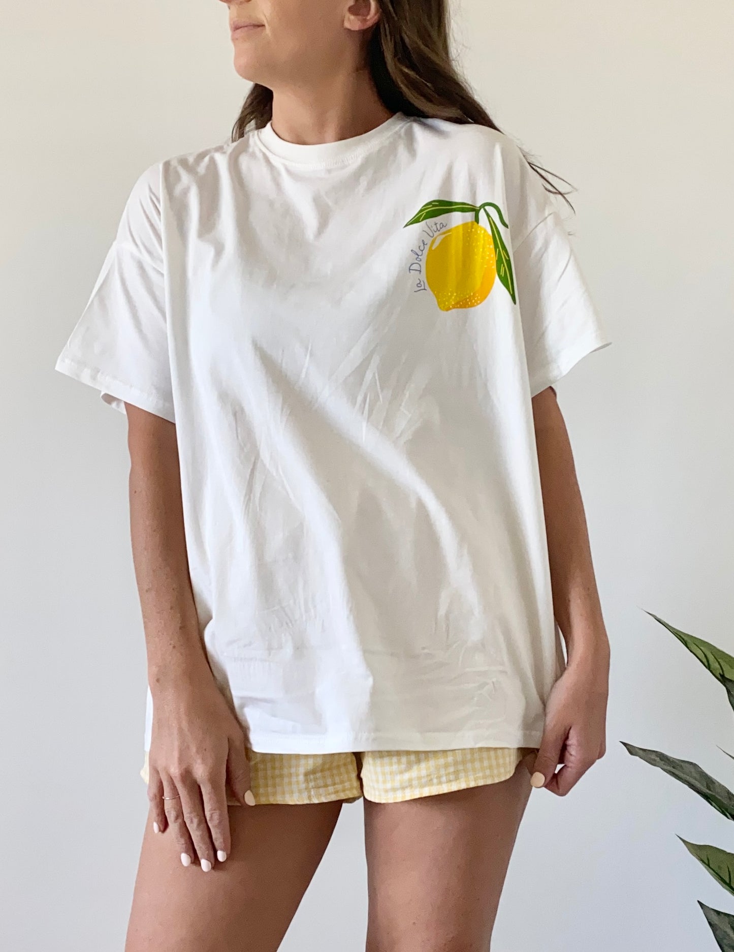 White Limoncello Tee