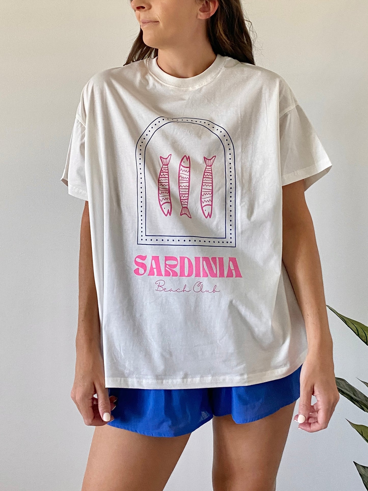 White Sardina Tee