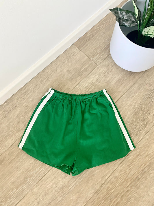 Green Racer Shorts