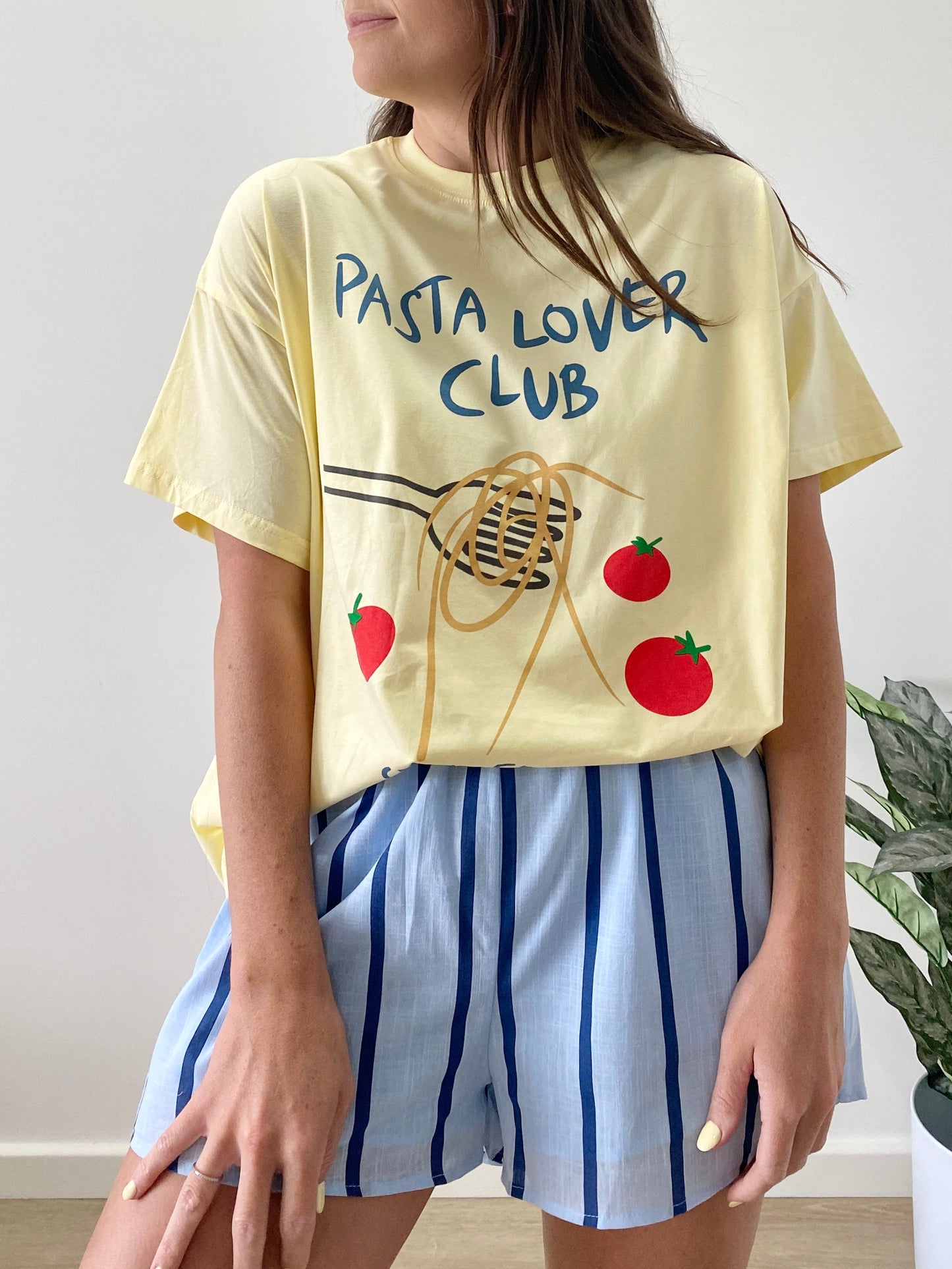 Yellow Pasta Lovers Tee