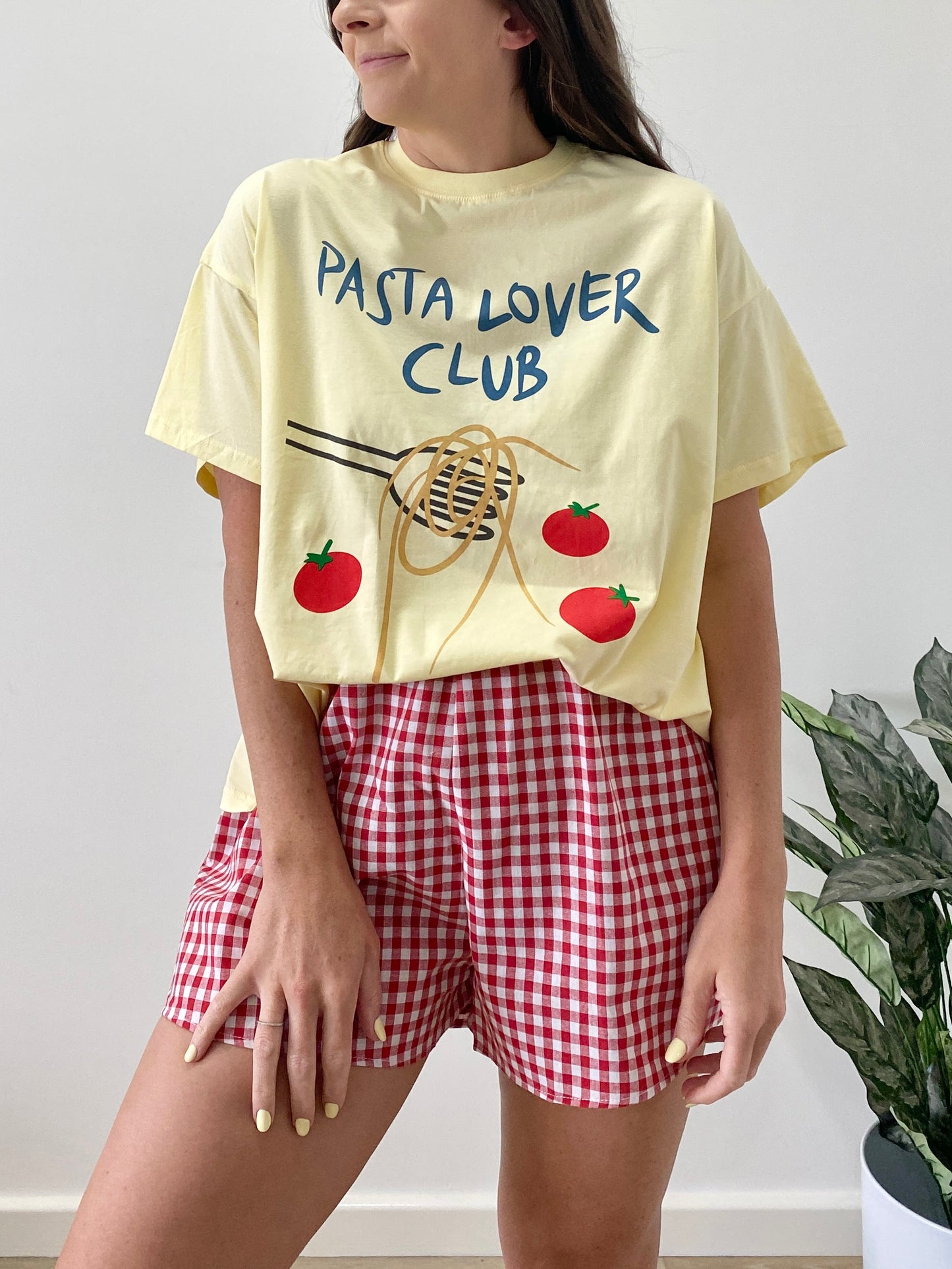 Yellow Pasta Lovers Tee