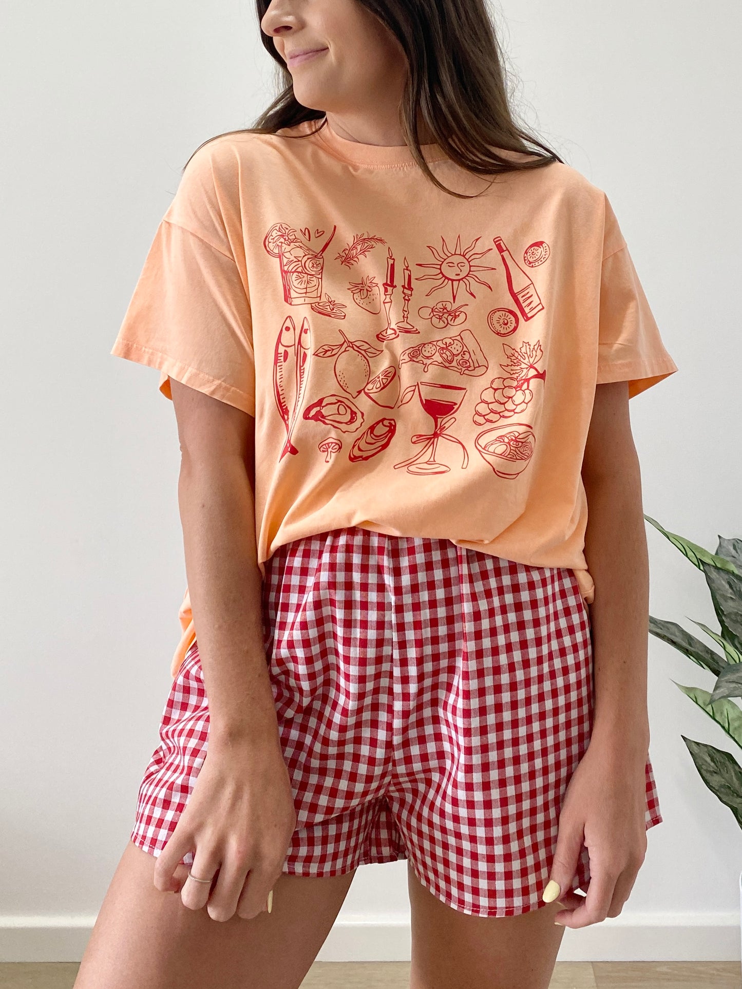 Peach Feast Tee