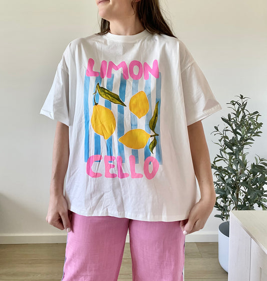 Limoncello Oversized Tee - By Frankie