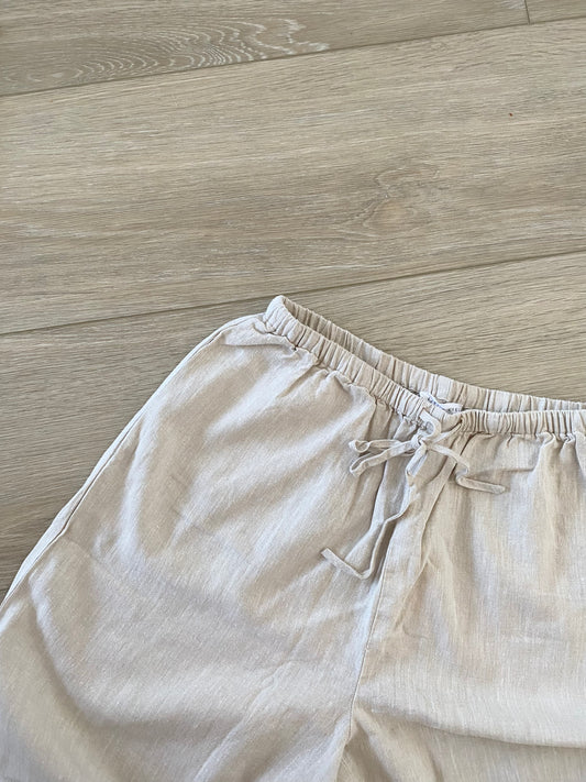 Little Lies Tara Pants - Natural