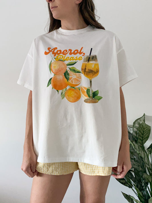 Aperol Please Tee