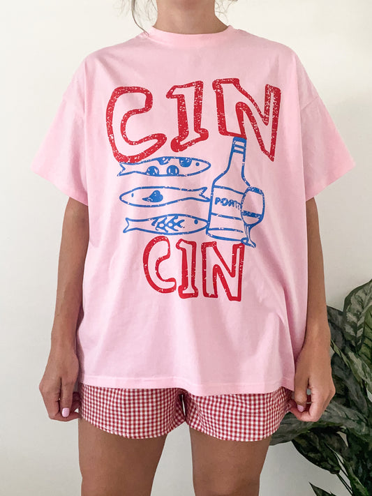 Pink Cin Cin Tee