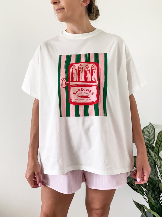 Sardines Stripe Tee