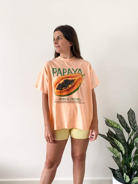 Peach Papaya Tee