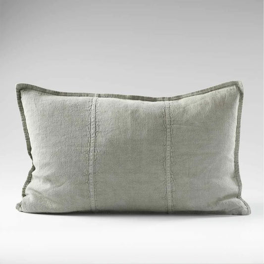 Luca Linen Cushion Pistachio - Rectangle