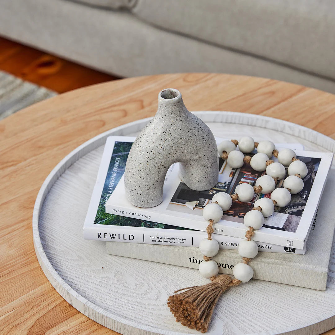 Clyde White Tray - Large