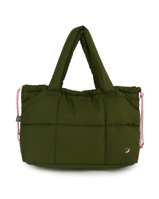 Marshmallow Midi Tote - Khaki