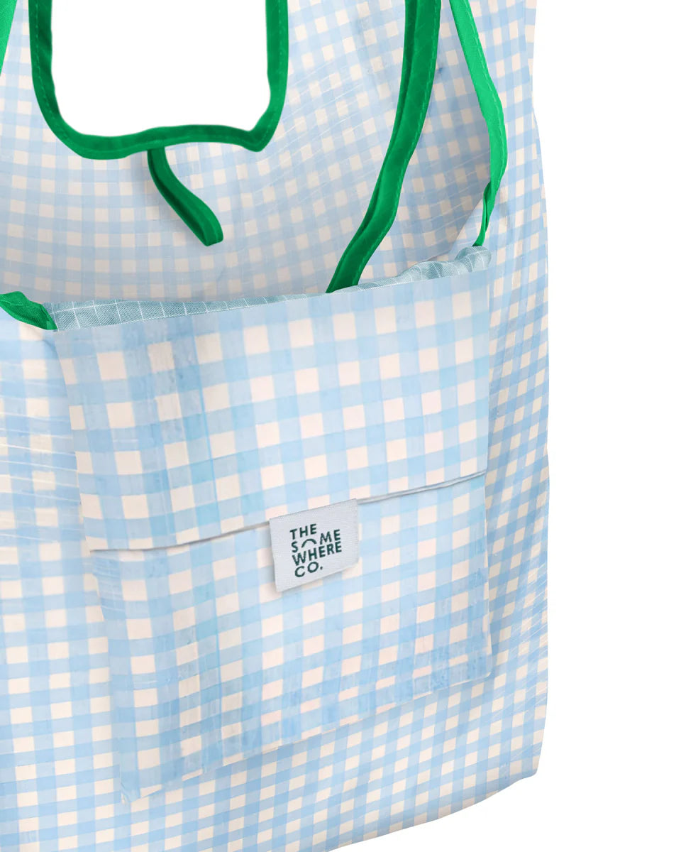 Reusable Shopping Bag - Blueberry