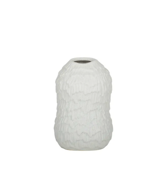 Blanc Ceramic Vase - Small