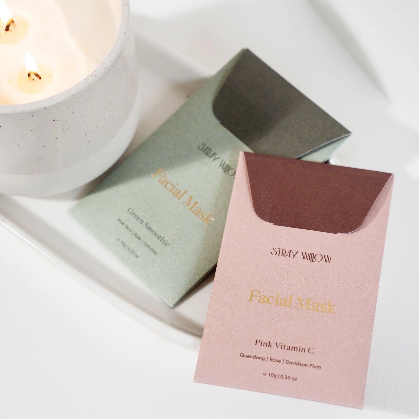 Facial Mask - Pink Vitamin C