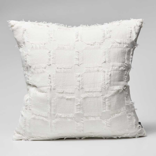 Bedu Cushion - White - Small Square