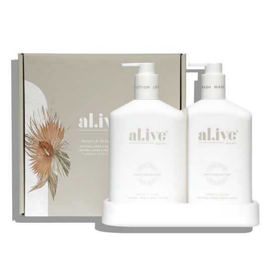 Al.ive Wash + Lotion Duo - Mango + Lychee