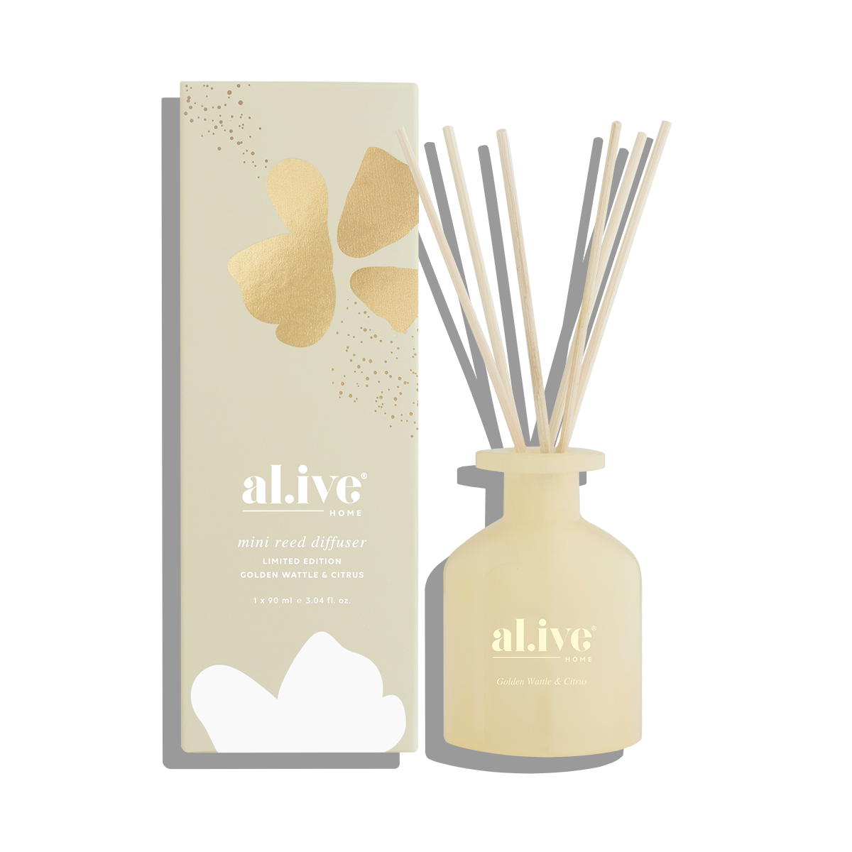 Mini Reed Diffuser - Golden Wattle & Citrus