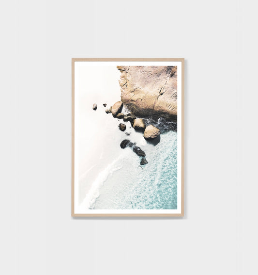 Aerial Cove Print