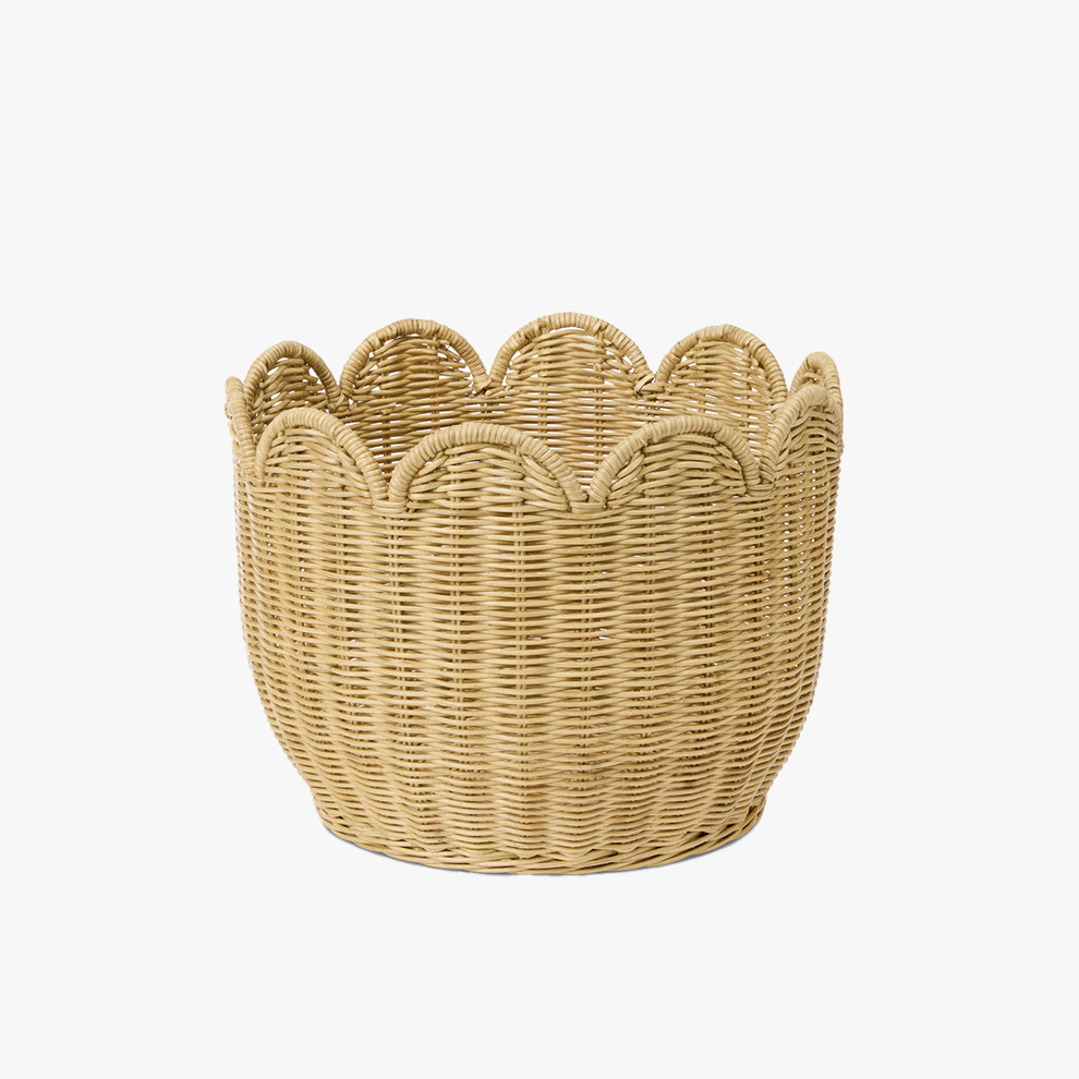 Mali Natural Rattan Basket - Large