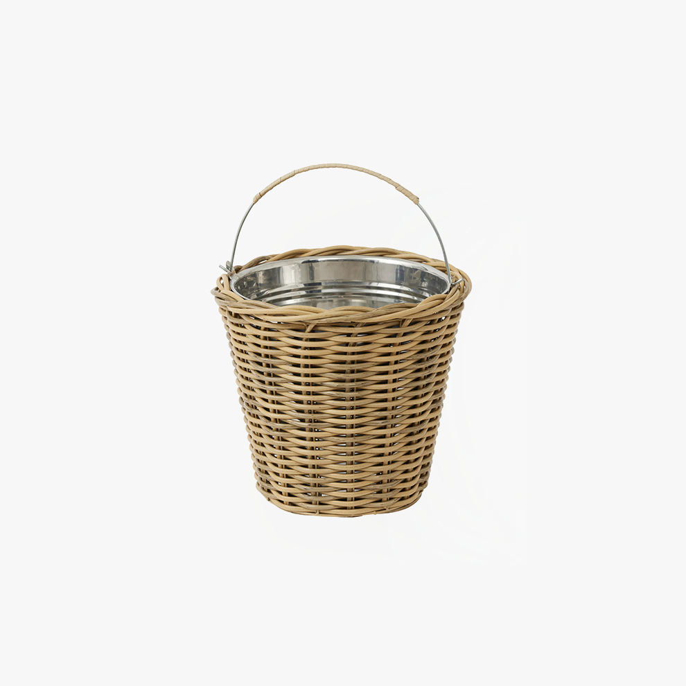Vino Wicker Rattan Cooler - Natural