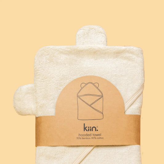 Hooded Towel - Ivory