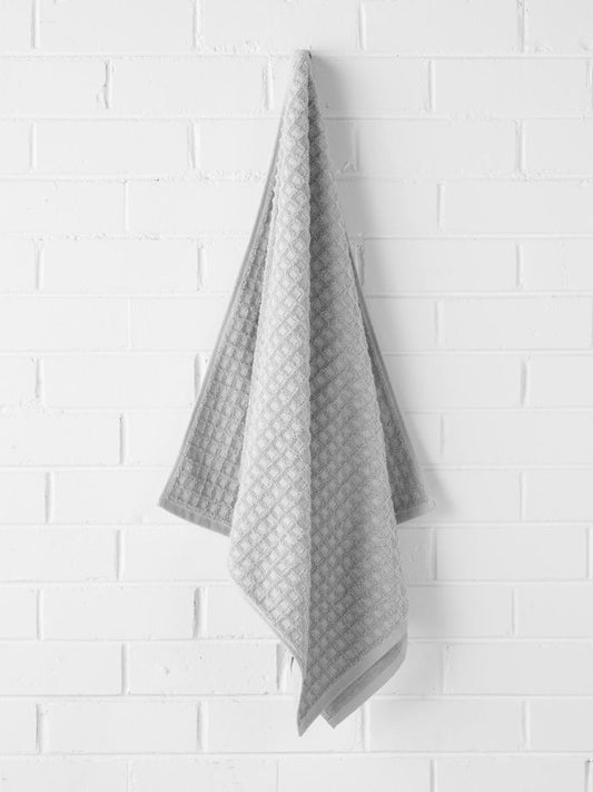 Waffle Bath Towel - Dove